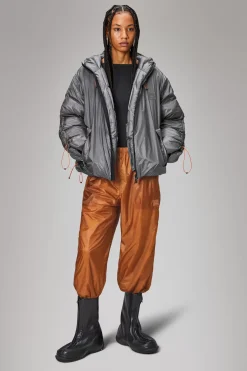 Rains Puffers|Vinterjakker<Alta Longer Puffer Jacket Grey