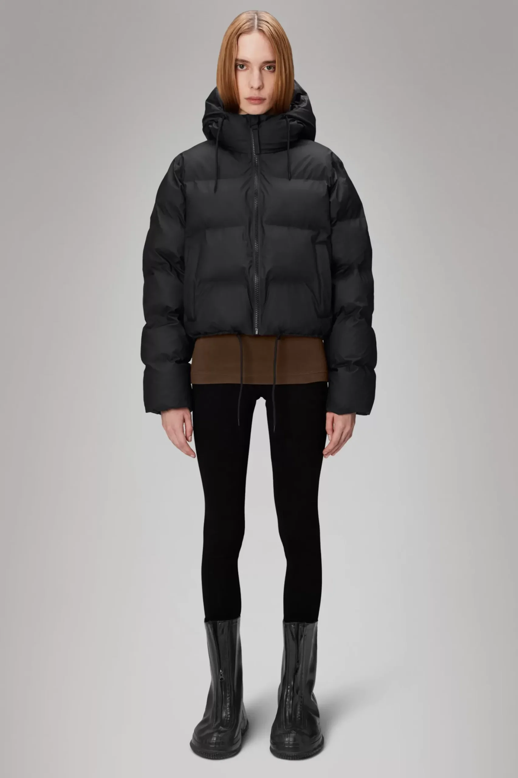 Rains Puffers|Vinterjakker<Alta Longer Puffer Jacket Black