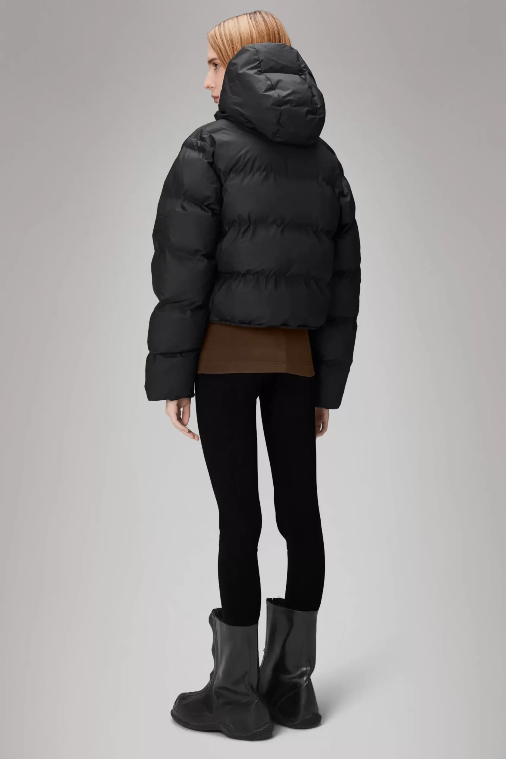 Rains Puffers|Vinterjakker<Alta Longer Puffer Jacket Black