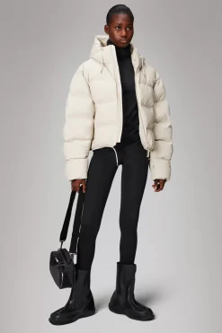 Rains Puffers|Vinterjakker<Alta Longer Puffer Jacket Dune