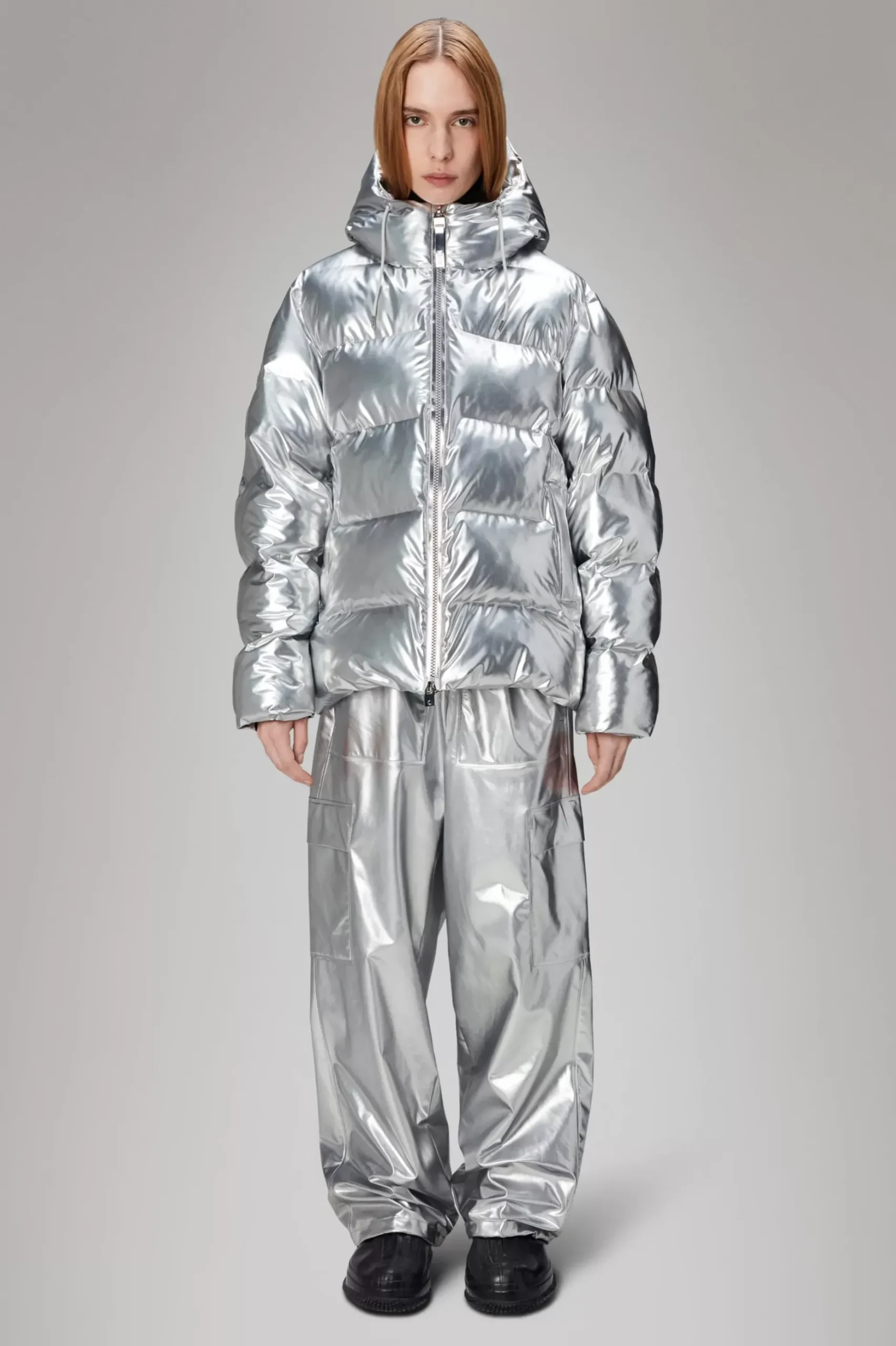 Rains Puffers|Vinterjakker<Alta Longer Puffer Jacket Mirror