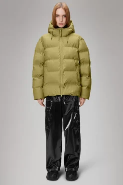 Rains Puffers|Vinterjakker<Alta Longer Puffer Jacket Khaki