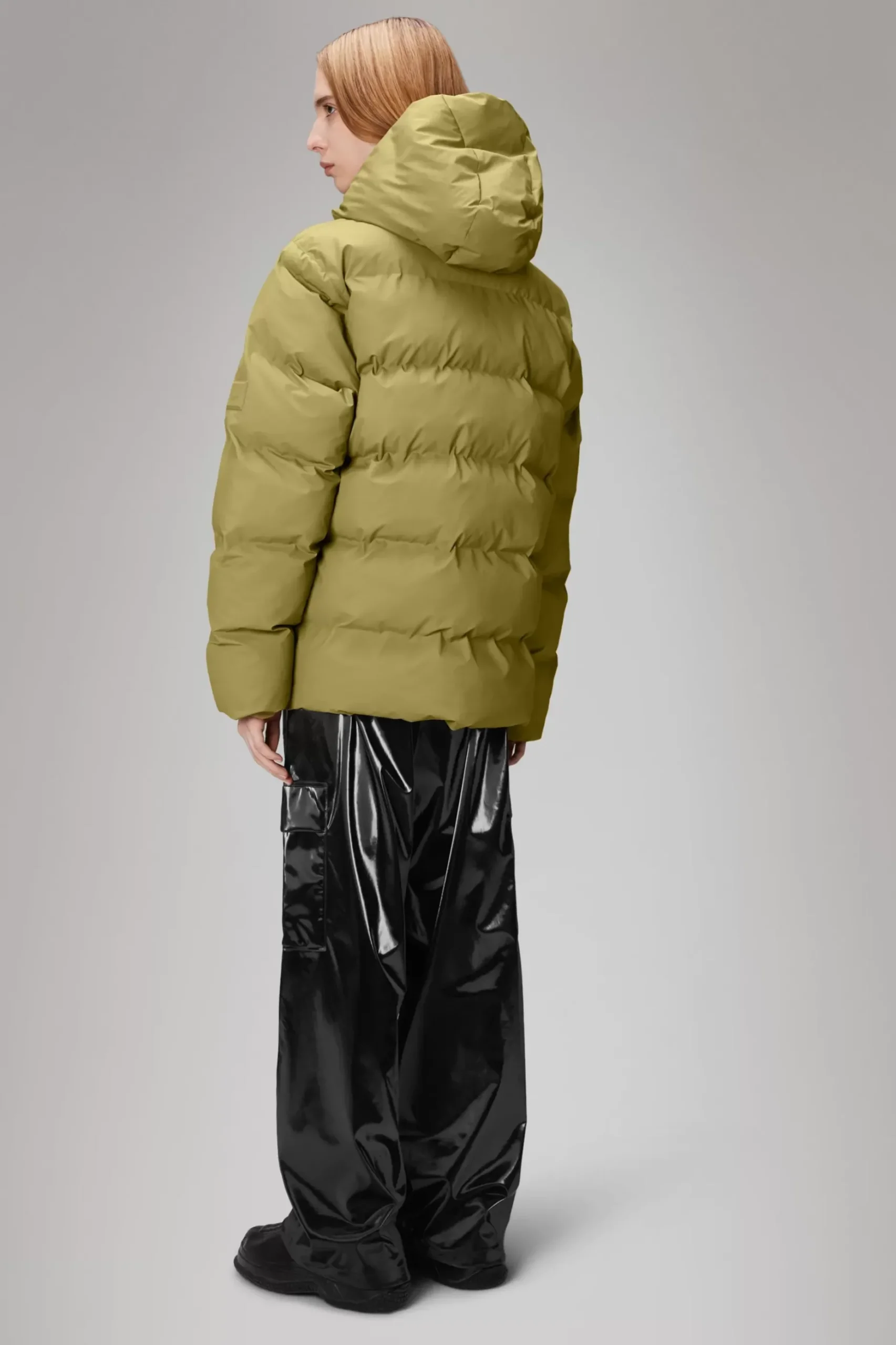Rains Puffers|Vinterjakker<Alta Longer Puffer Jacket Khaki