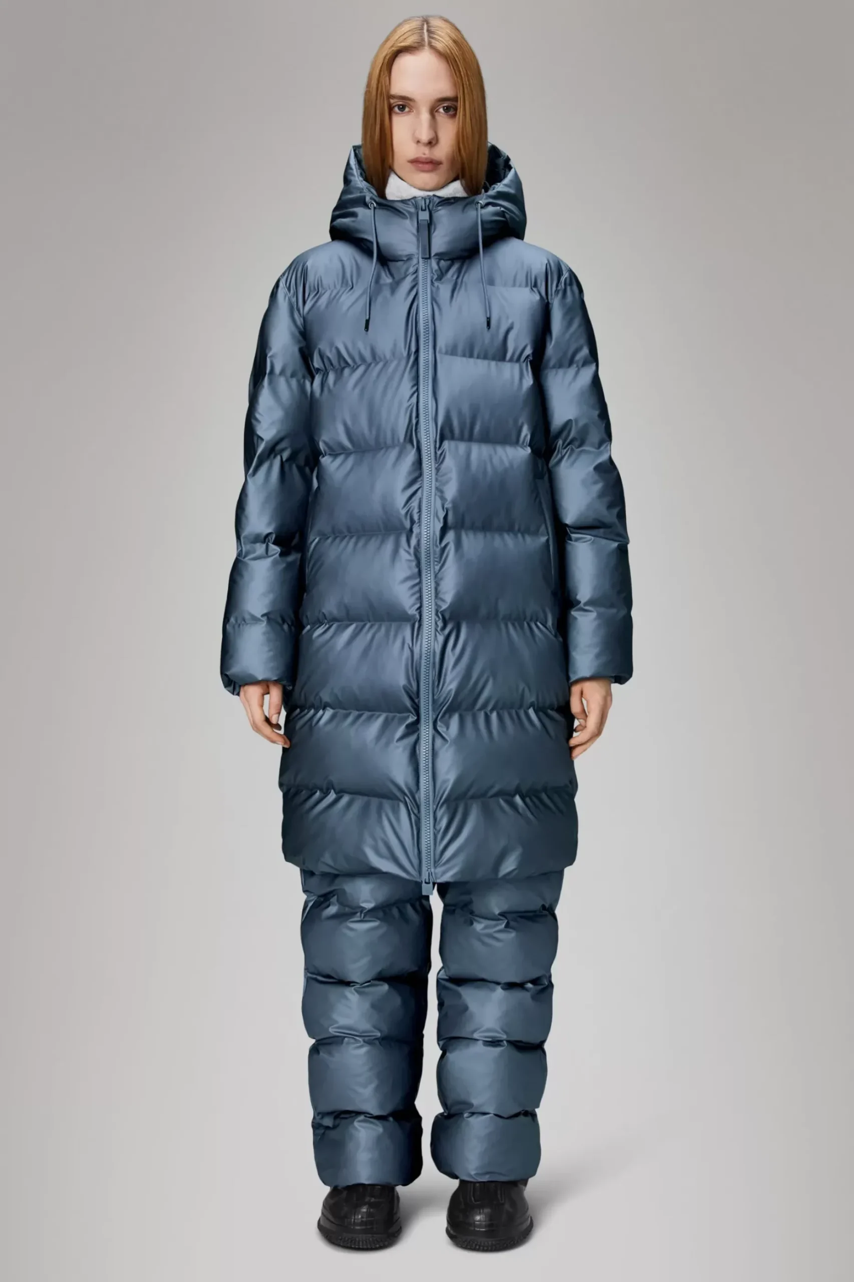 Rains Puffers|Vinterjakker<Alta Longer Puffer Jacket Bay