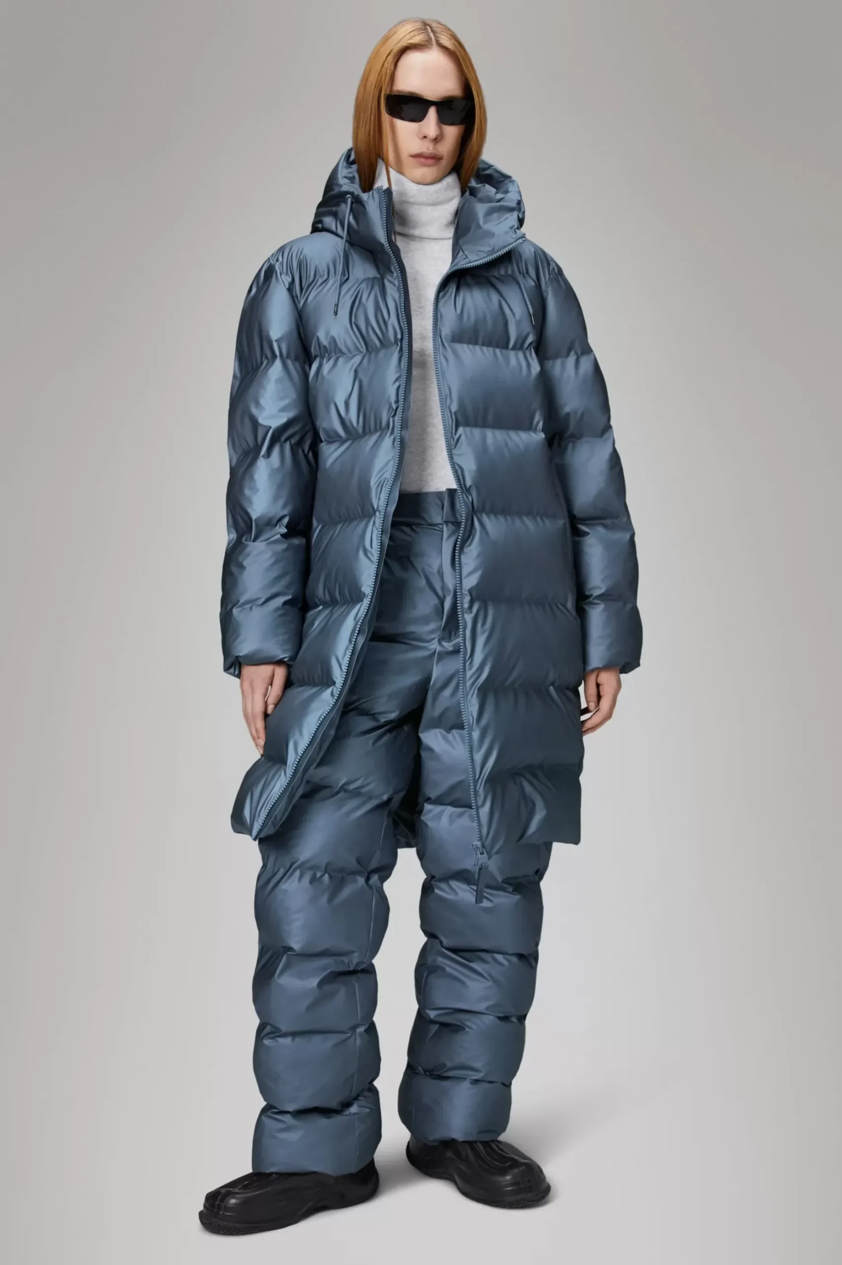 Rains Puffers|Vinterjakker<Alta Longer Puffer Jacket Bay
