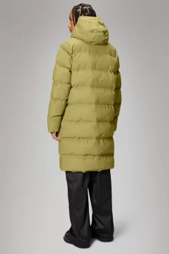 Rains Puffers|Vinterjakker<Alta Longer Puffer Jacket Khaki