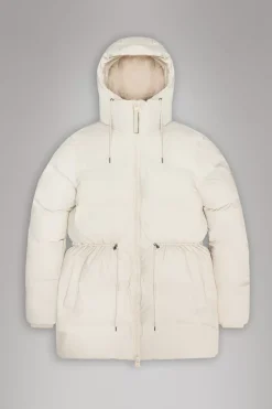 Rains Puffers|Vinterjakker<Alta Longer Puffer Jacket Dune