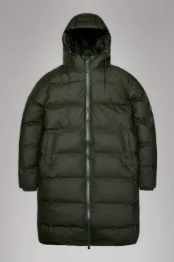 Rains Puffers|Vinterjakker<Alta Puffer Jacket Green
