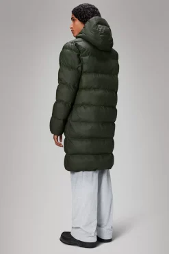Rains Puffers|Vinterjakker<Alta Puffer Jacket Green