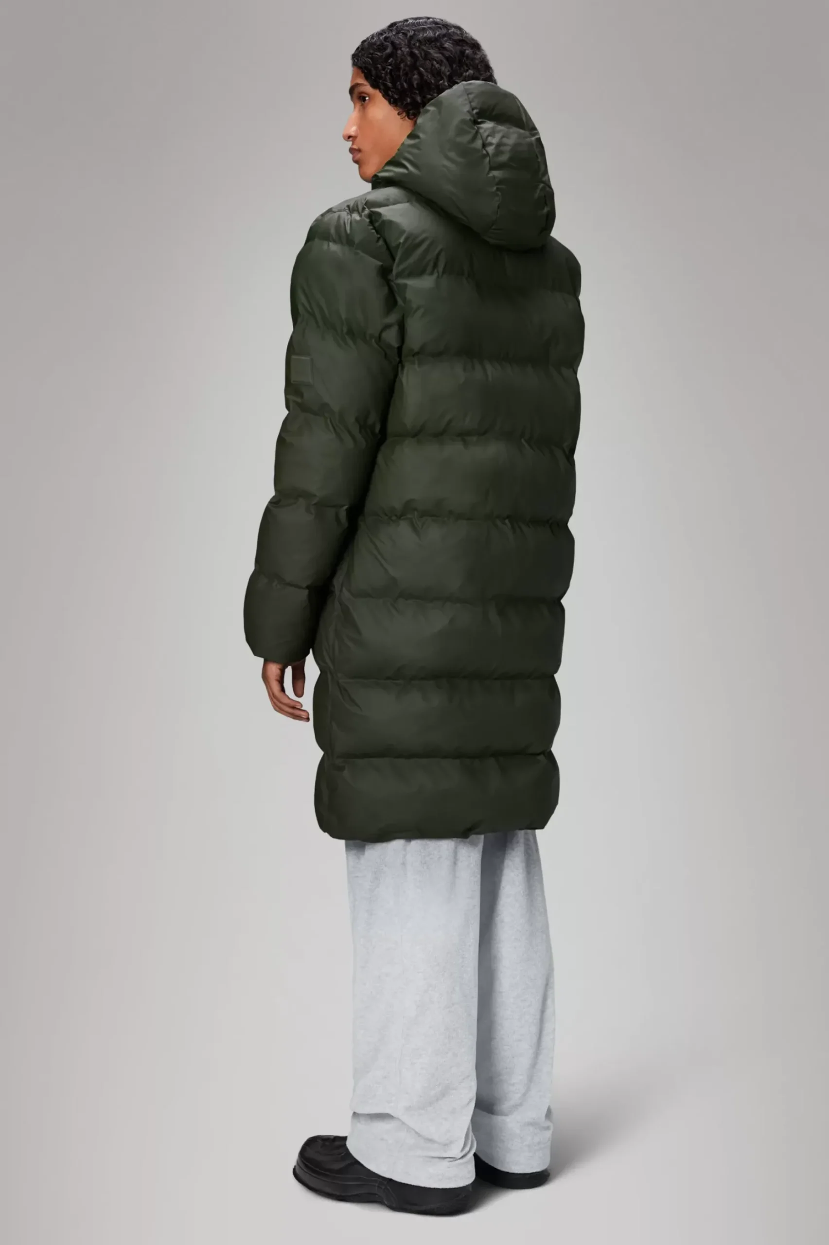 Rains Puffers|Vinterjakker<Alta Puffer Jacket Green
