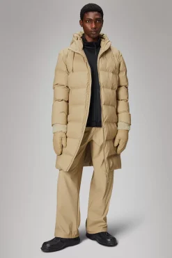Rains Puffers|Vinterjakker<Alta Puffer Jacket Sand