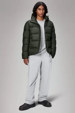 Rains Puffers|Vinterjakker<Alta Puffer Jacket Green