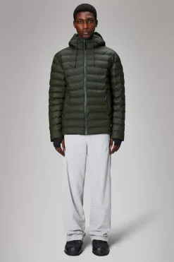 Rains Puffers|Vinterjakker<Alta Puffer Jacket Green