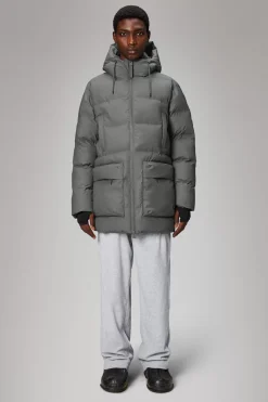 Rains Puffers|Vinterjakker<Alta Puffer Jacket Grey