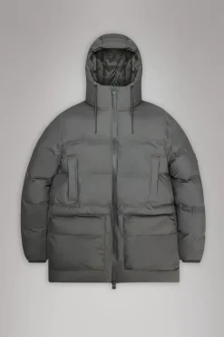 Rains Puffers|Vinterjakker<Alta Puffer Jacket Grey