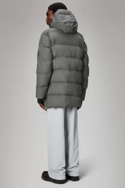 Rains Puffers|Vinterjakker<Alta Puffer Jacket Grey