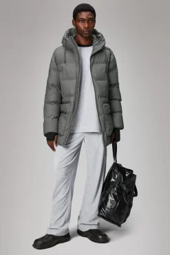Rains Puffers|Vinterjakker<Alta Puffer Jacket Grey