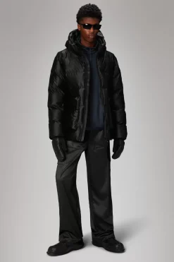 Rains Puffers|Vinterjakker<Alta Puffer Jacket BlackGrain