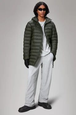 Rains Puffers|Parkajakker<Alta Puffer Jacket Green