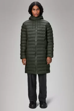 Rains Puffers|Parkajakker<Alta Puffer Jacket Green