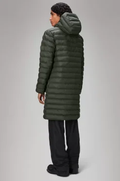 Rains Puffers|Parkajakker<Alta Puffer Jacket Green