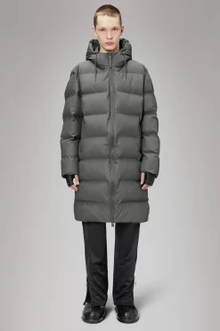 Rains Puffers|Vinterjakker<Alta Puffer Jacket Grey