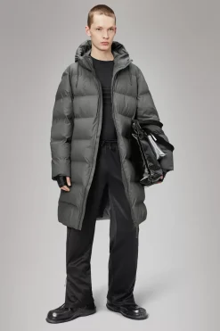 Rains Puffers|Vinterjakker<Alta Puffer Jacket Grey