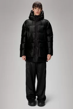 Rains Puffers|Vinterjakker<Alta Puffer Jacket BlackGrain