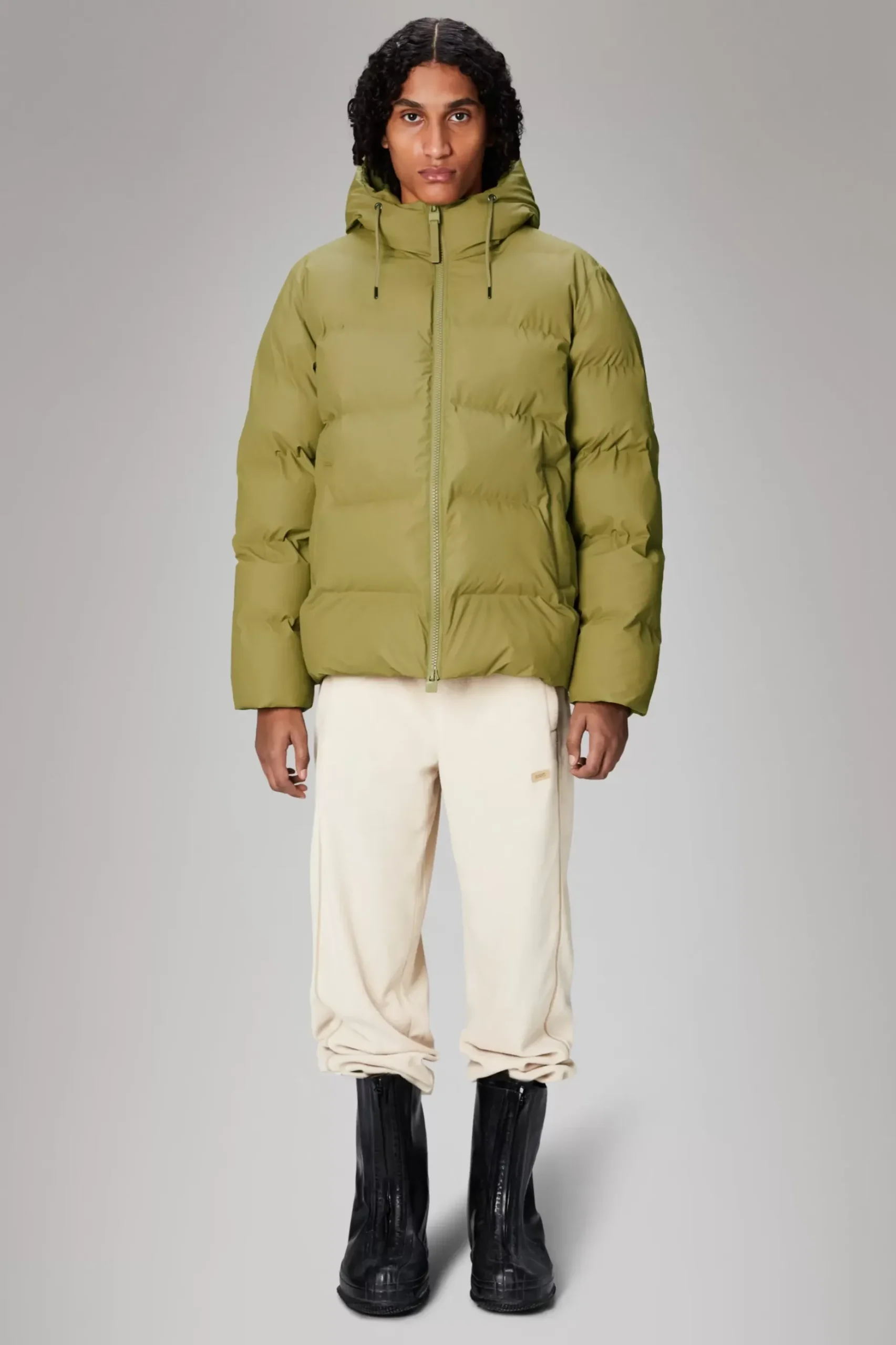 Rains Puffers|Vinterjakker<Alta Puffer Jacket Khaki