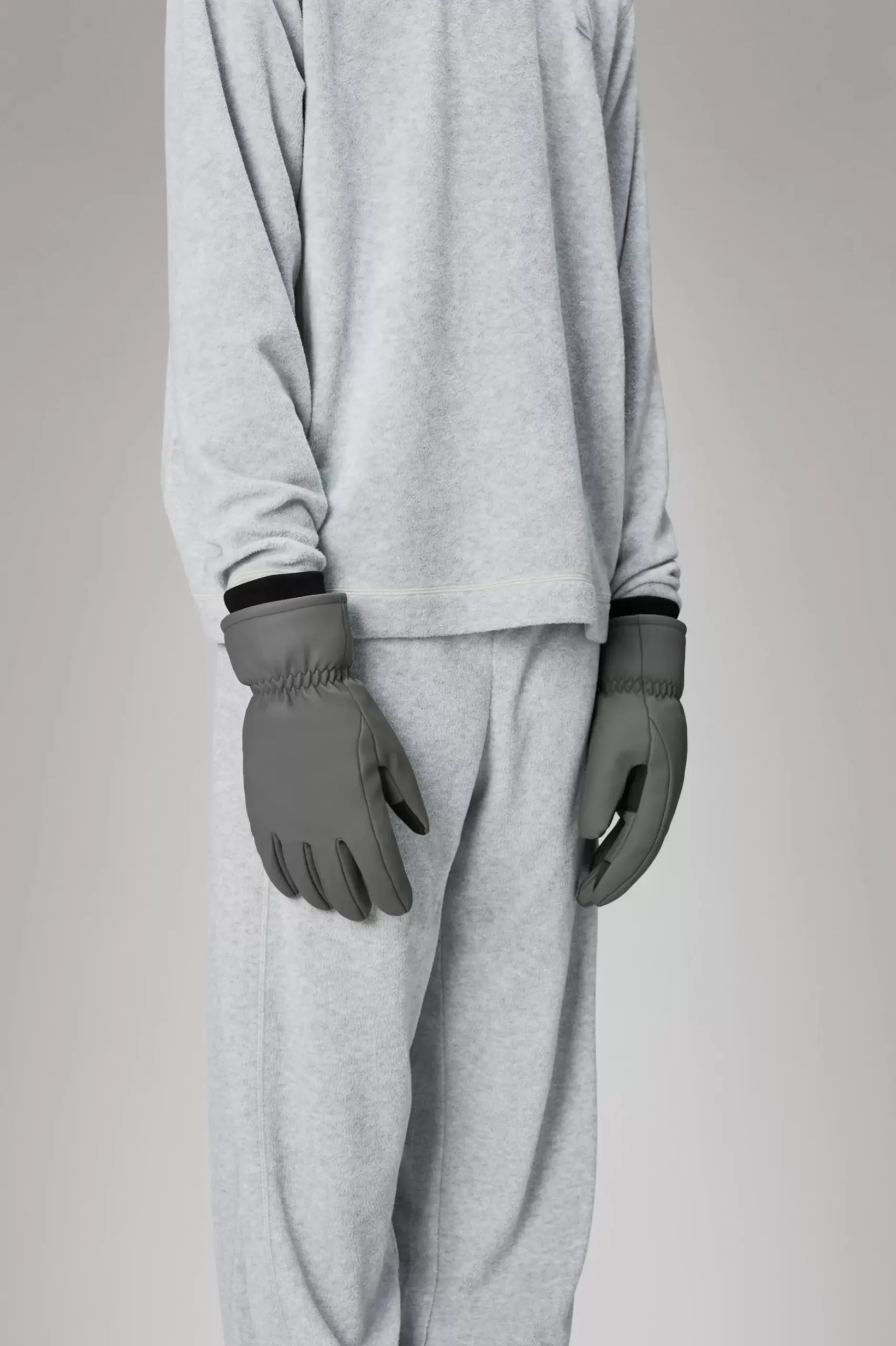 Rains Vanter Og Luffer<Alta Puffer Mittens Grey