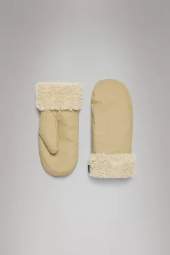 Rains Vanter Og Luffer<Alta Puffer Mittens Sand