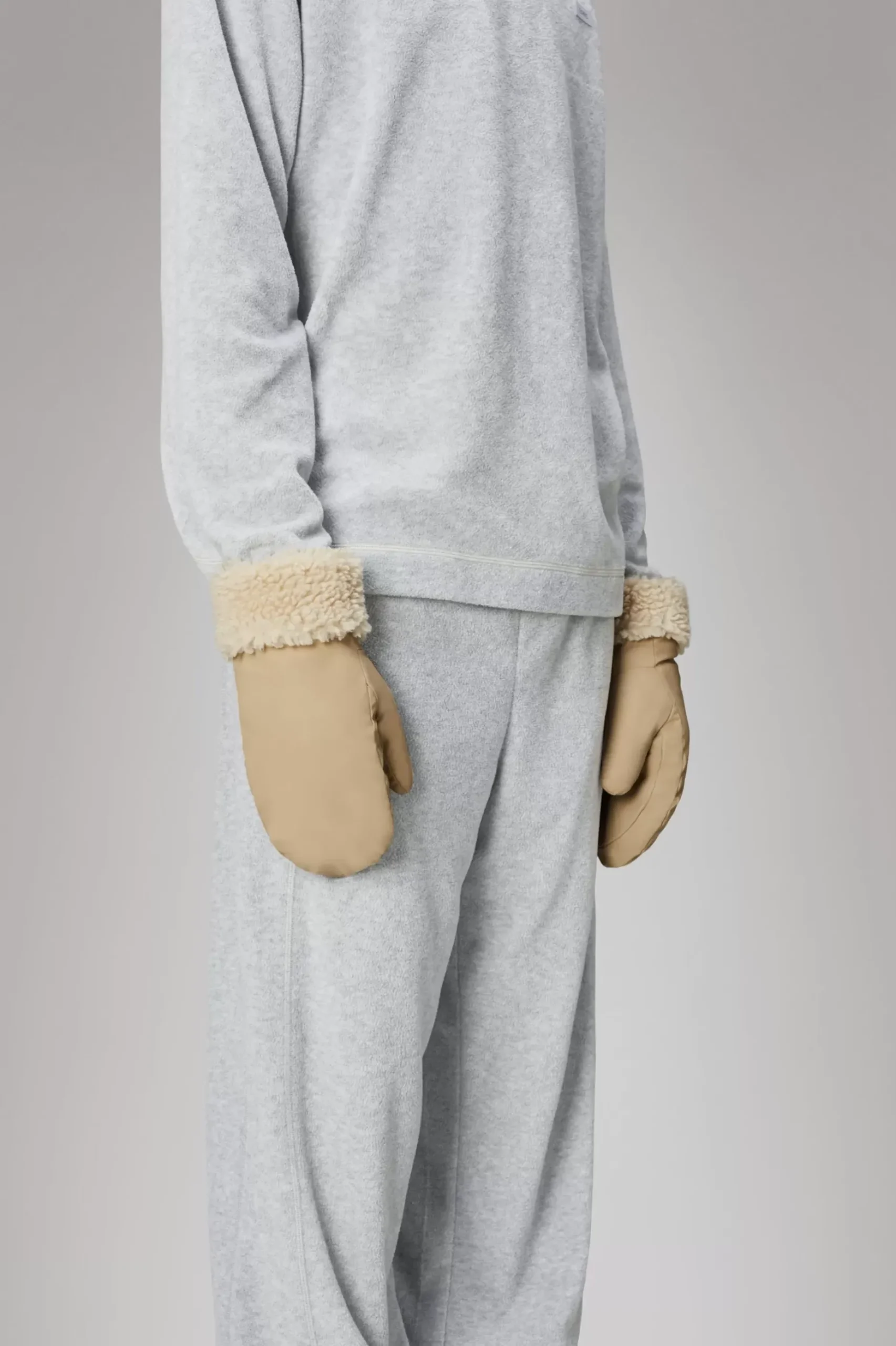 Rains Vanter Og Luffer<Alta Puffer Mittens Sand