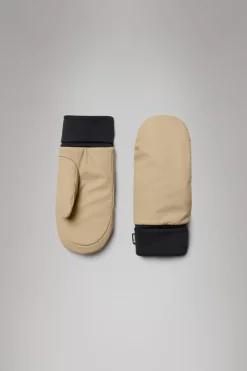 Rains Vanter Og Luffer<Alta Puffer Mittens Sand
