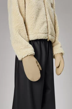 Rains Vanter Og Luffer<Alta Puffer Mittens Sand
