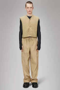 Rains Quiltede Jakker|Quiltede Jakker<Banja Liner Vest Sand