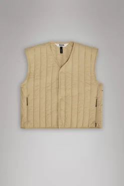 Rains Quiltede Jakker|Quiltede Jakker<Banja Liner Vest Sand