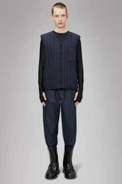 Rains Quiltede Jakker|Quiltede Jakker<Banja Liner Vest Navy