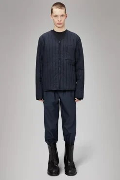 Rains Quiltede Jakker|Quiltede Jakker<Banja Liner Vest Navy