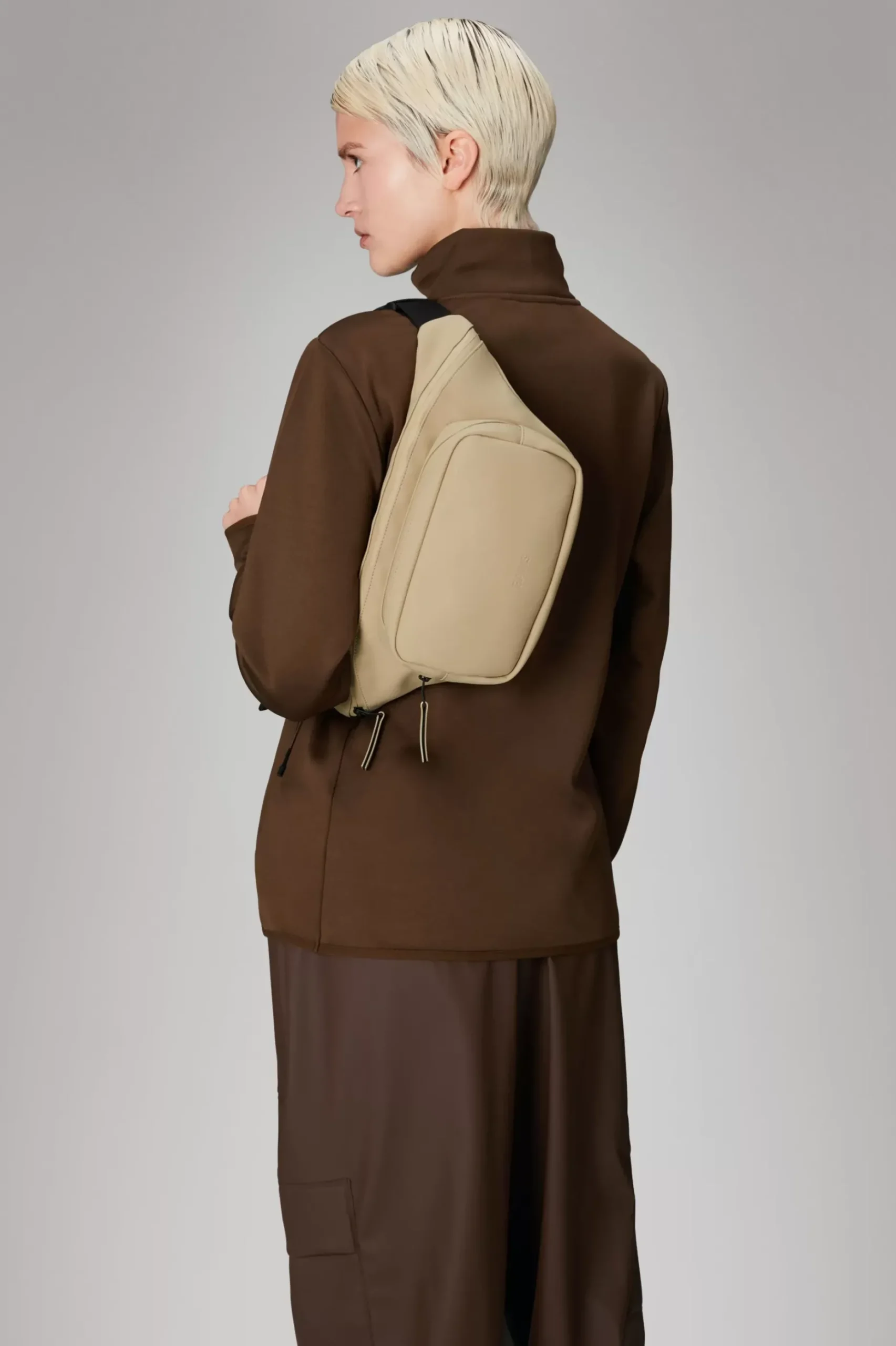 Rains Crossbody & Bæltetasker<Box Bag Sand