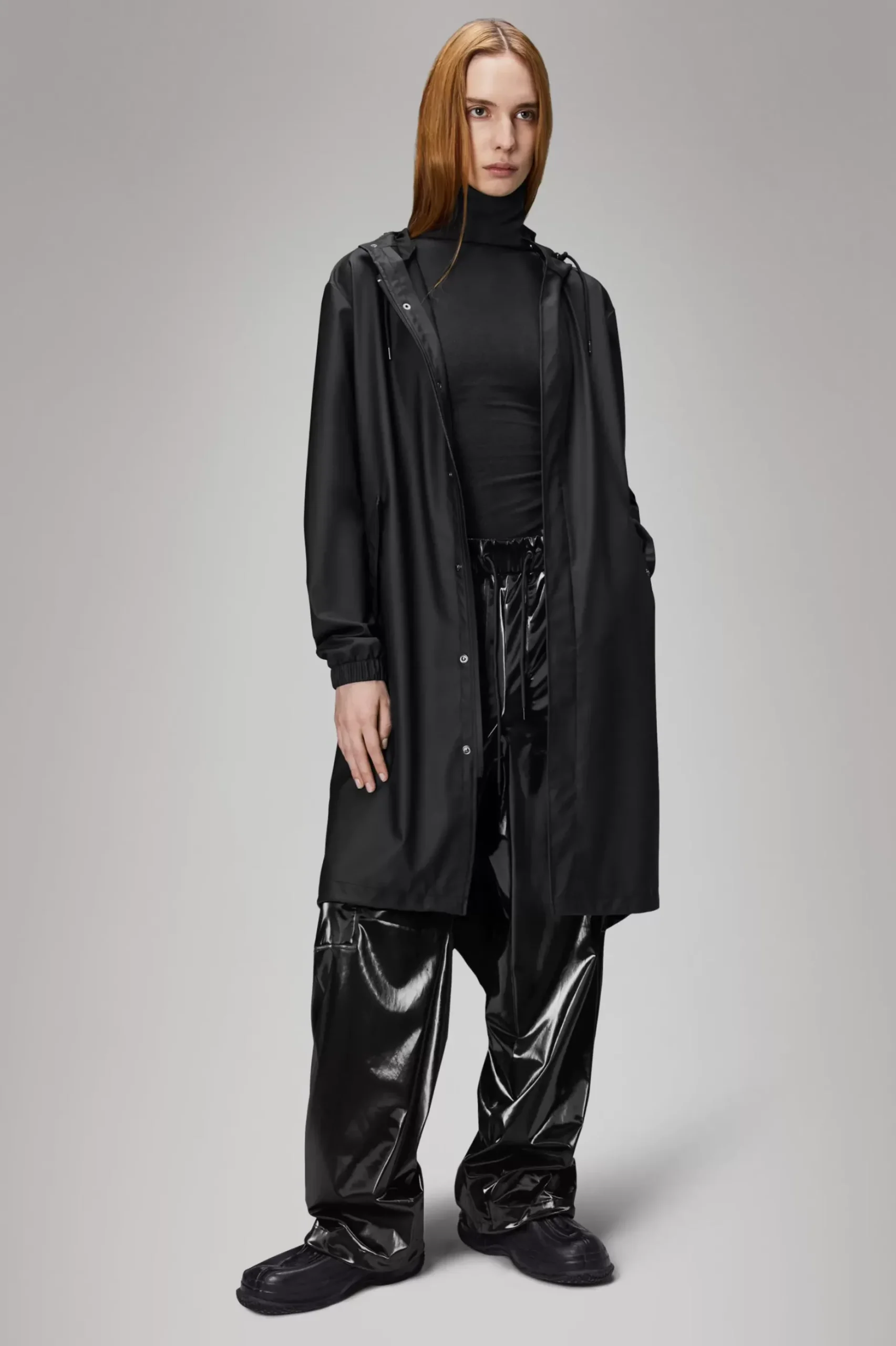 Rains Regnjakker|Parkajakker<Curve W Jacket Black