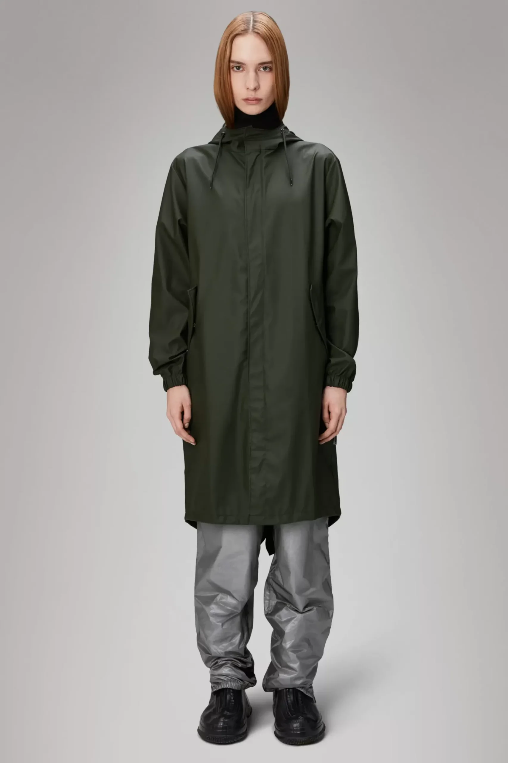 Rains Regnjakker|Parkajakker<Curve W Jacket Green