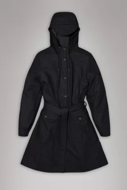 Rains Regnjakker<Curve W Jacket Black