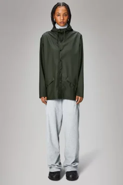 Rains Regnjakker<Curve W Jacket Green