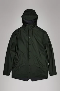 Rains Regnjakker<Curve W Jacket Green