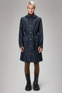 Rains Regnjakker<Curve W Jacket Navy
