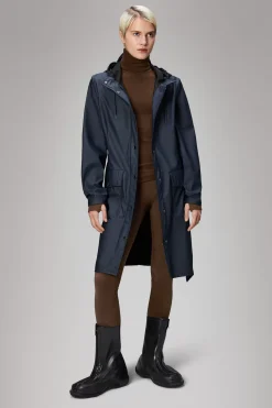 Rains Regnjakker<Curve W Jacket Navy