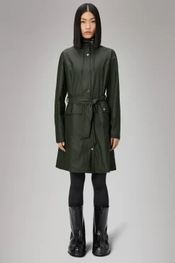 Rains Regnjakker<Curve W Jacket Green