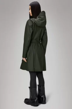 Rains Regnjakker<Curve W Jacket Green