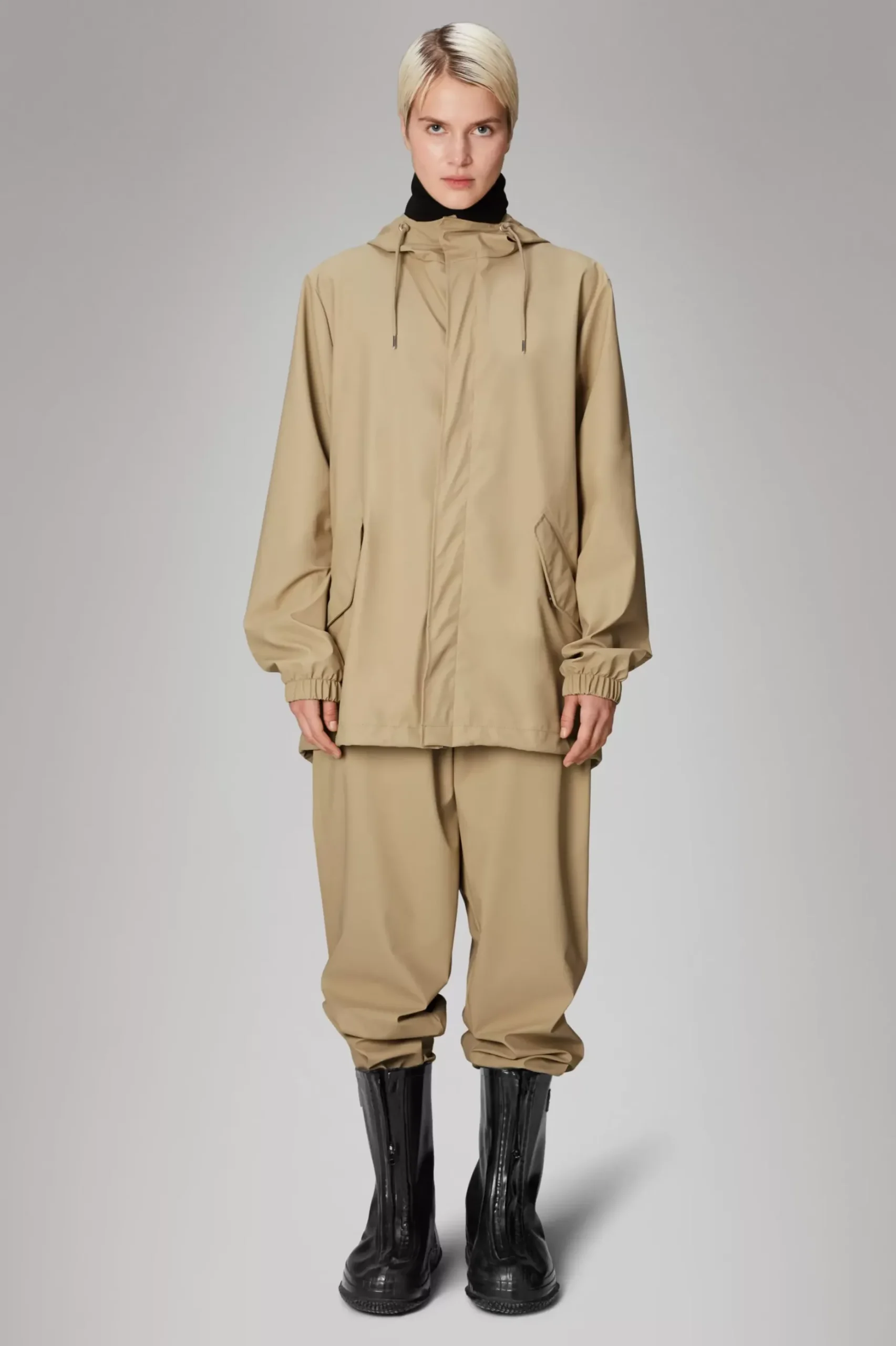 Rains Regnjakker<Curve W Jacket Sand