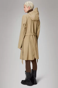 Rains Regnjakker<Curve W Jacket Sand